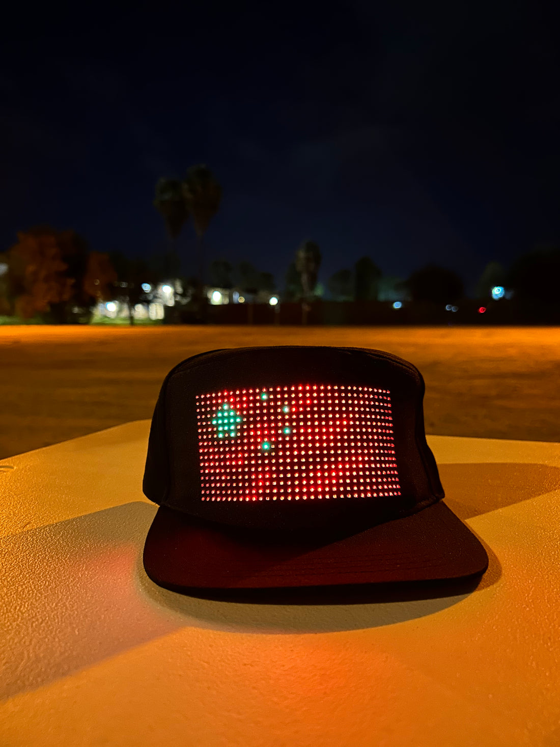 Chinese Flag M1632 LED Baseball Cap