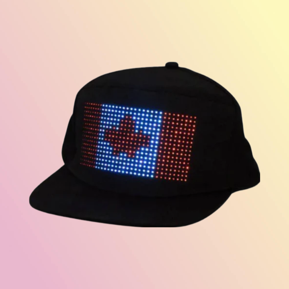 Canada Flag M1632 LED Baseball Cap - FIREFLY CLOTHES